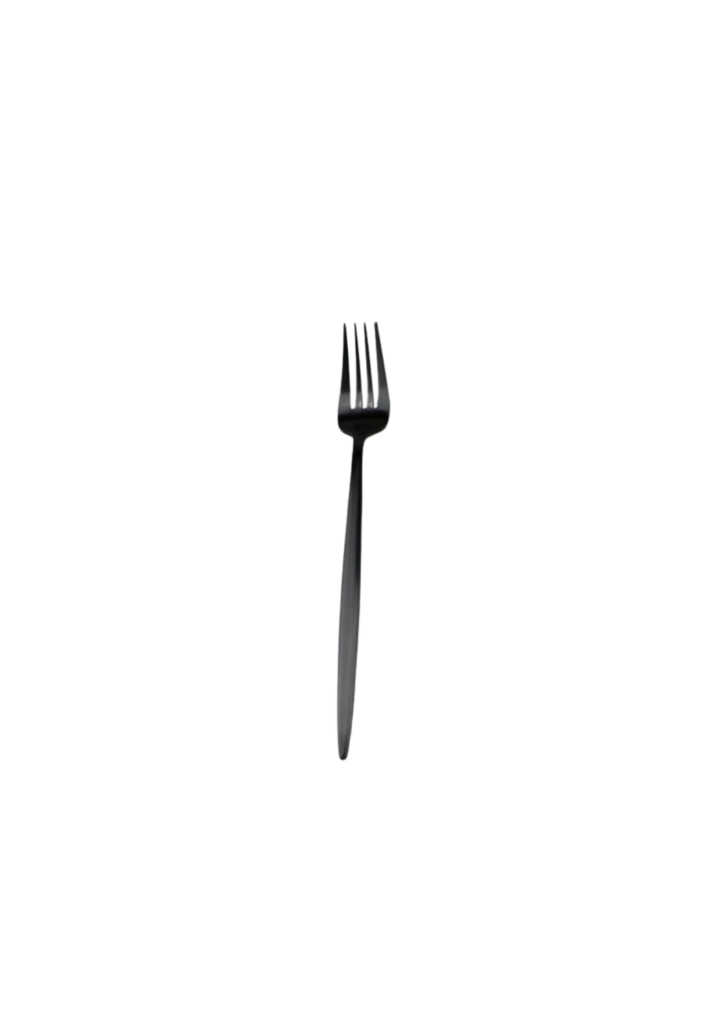 Modern Black Flatware (Dinner Fork)
