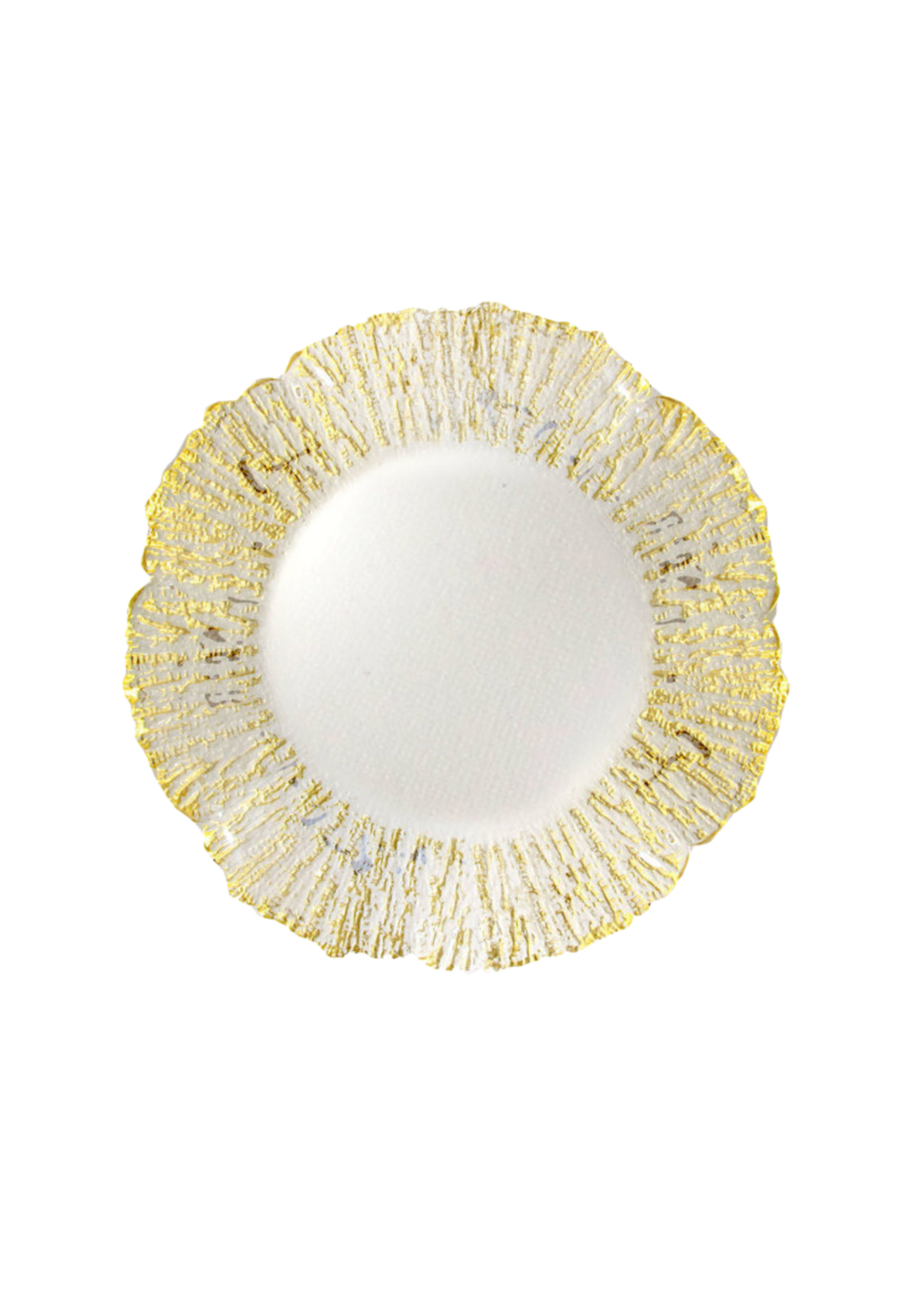 Gold Fashioned Charger Plate