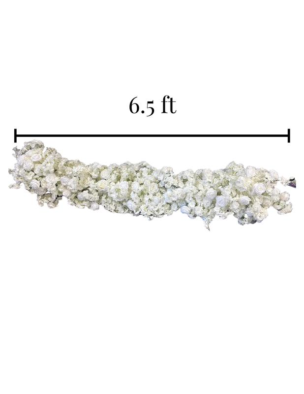 6.5ft Faux Floral Garland