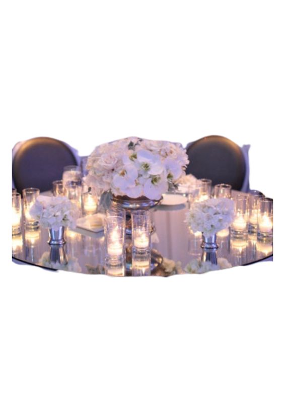 Mirror Reflector Overlay (60inch round table)