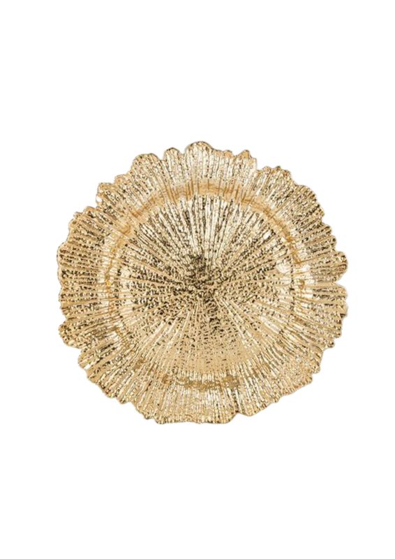 Gold Reef Charger Plate