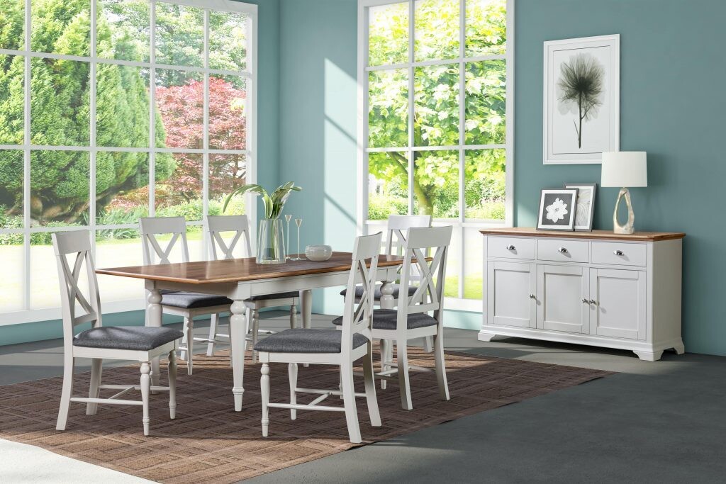 Anglia 1.65m - 2.05m Ext Dining Table