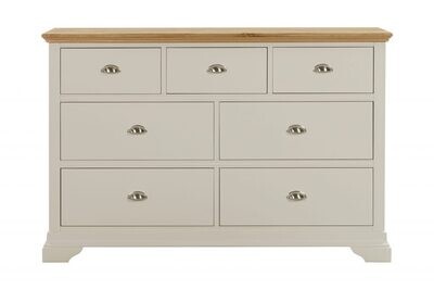 Anglia 3 over 4 Drawer Wide Chest
