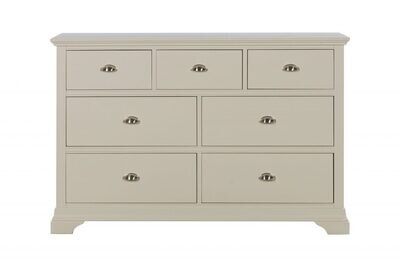 Cumbria 3 Over 4 Drawer Wide Chest Cumbria 3 Over 4 Drawer Wide Chest