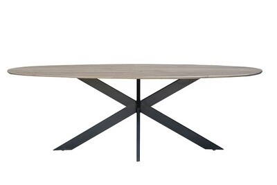 Fresno Table Oval 2m Top with Eclipse Edge Fresno Table Oval 2m Top with Eclipse Edge