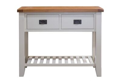 Skellig Cream and Oak Large Console Skellig Cream and Oak Large Console