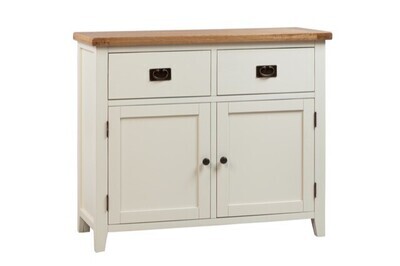 Skellig Cream and Oak Small Sideboard Skellig Cream and Oak Small Sideboard