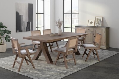 Pedersen Danish Oak Y Leg Dining Table