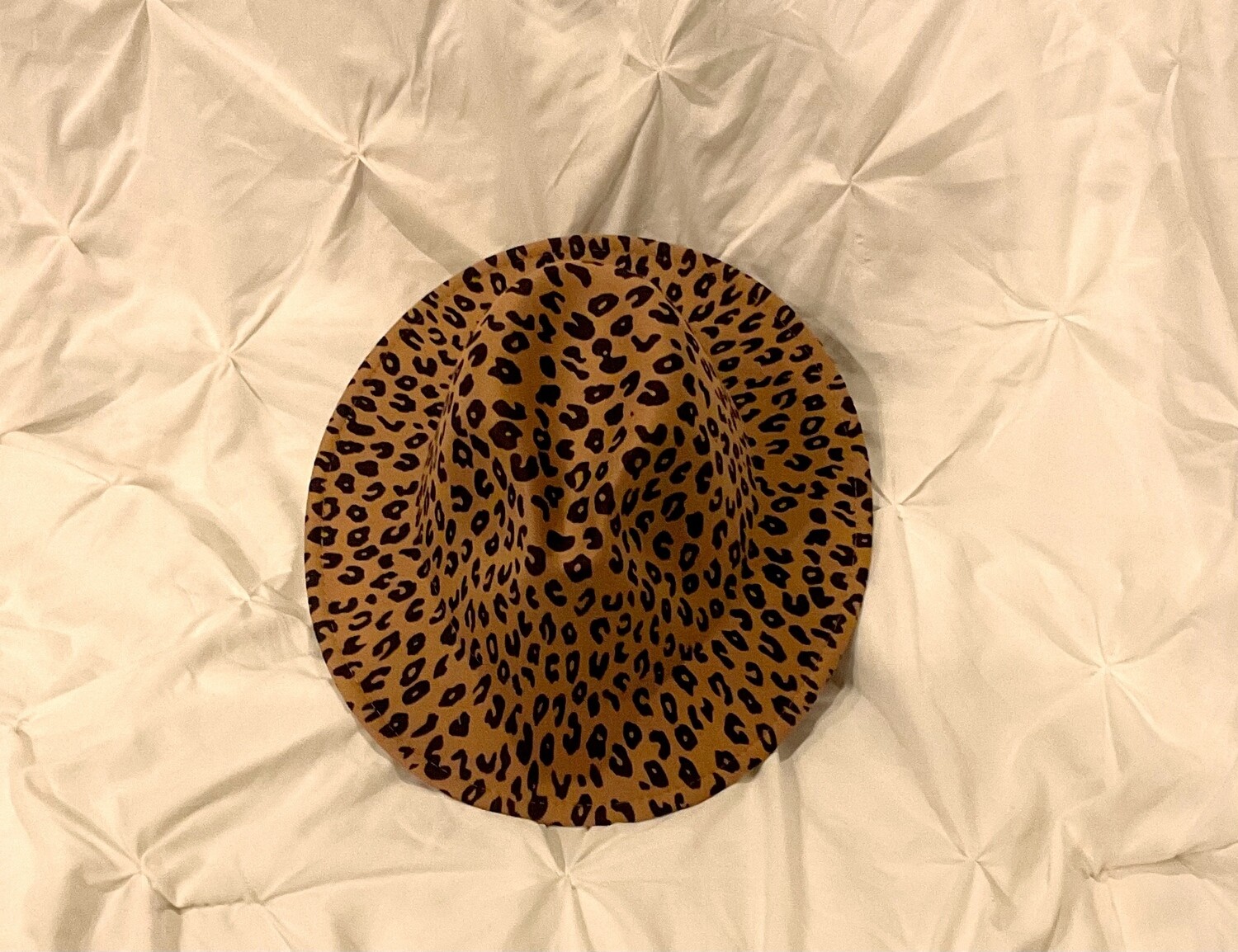 Tan Leopard Red Bottom