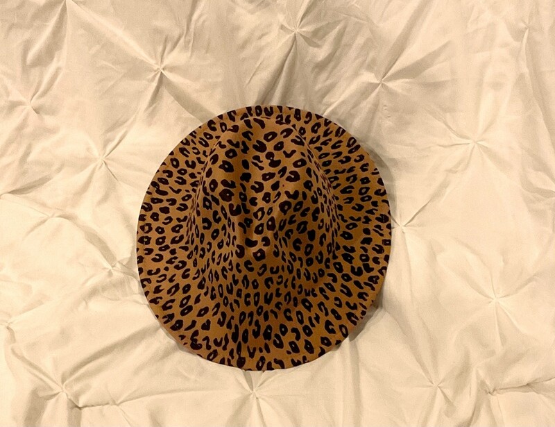 Tan Leopard Red Bottom