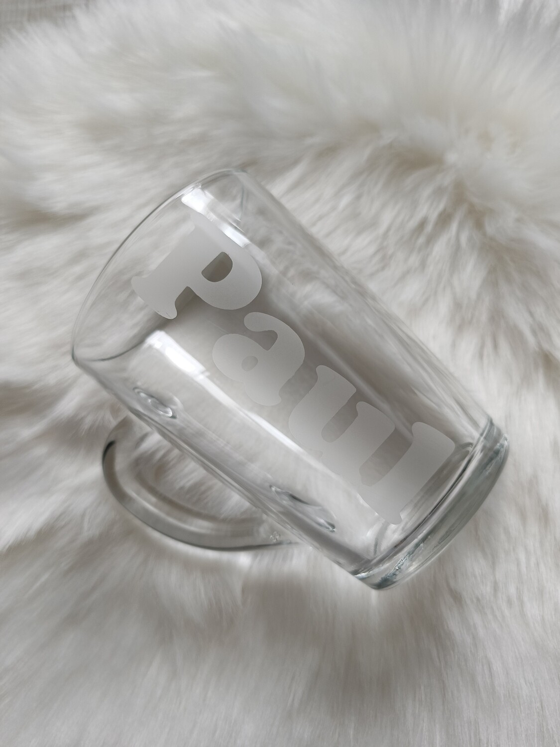 Gepersonaliseerd theeglas met naam
