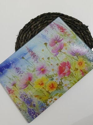 Snijplank glas 28x20 met eigen afbeelding