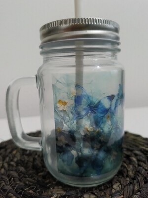 Gepersonaliseerde ice coffee jar