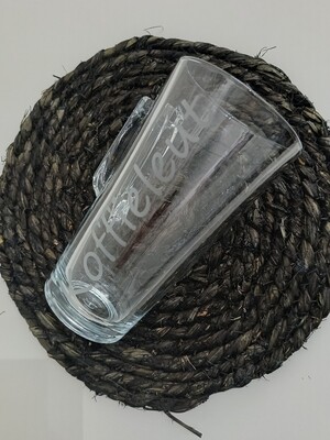 Latte machiatto glas met naam