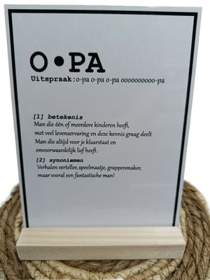 Tekstbord eigen ontwerp