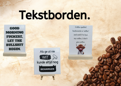 Tekstborden & Tegels