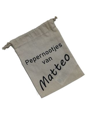 Gepersonaliseerd pepernotenzakje