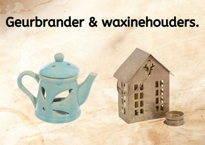 Geurbranders & waxinehouders