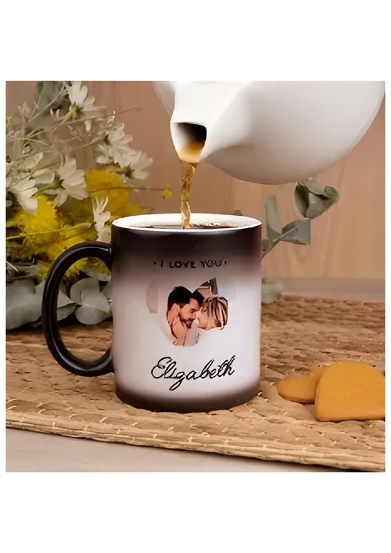 Magische mok met eigen foto-300ml Magische mok met eigen foto-300ml