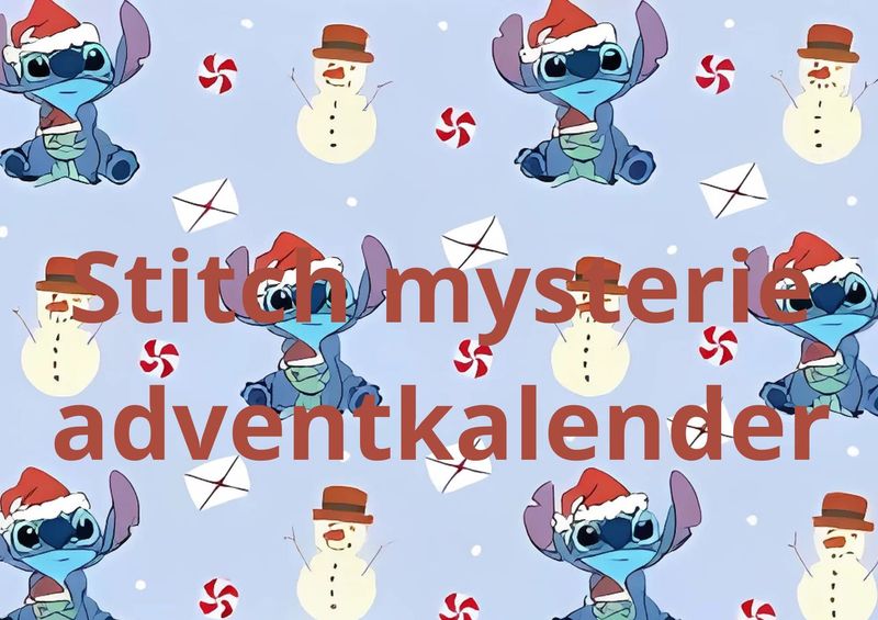 Mysterie Adventskalender Stitch