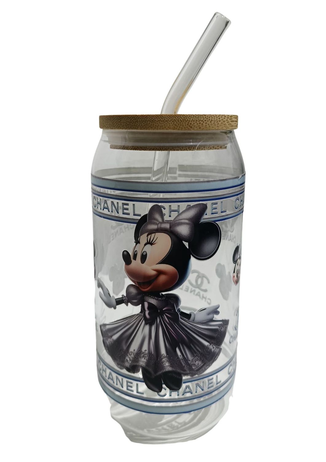 Chanel minnie muis can (Glas)