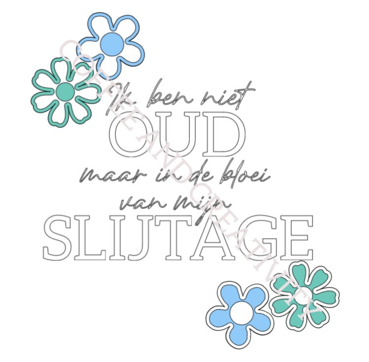 Ik ben niet oud....