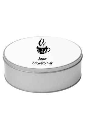 Aluminium blik rond eigen ontwerp