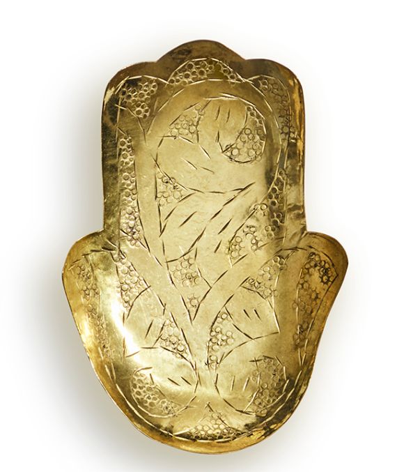 Messing schaaltje hamsa handje