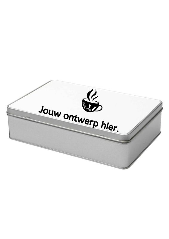 aluminium blik rechthoek met eigen foto