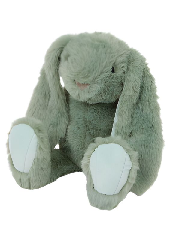 Gepersonaliseerd Knuffel Konijn met Naam groen