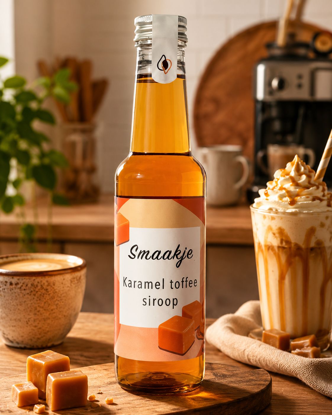 Karamel Toffee Siroop 250 ml voor Koffie Karamel Toffee Siroop 250 ml voor Koffie