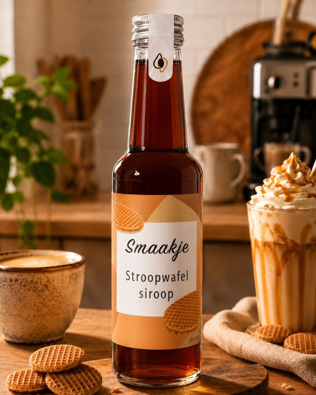 Stroopwafel Siroop 250 ml voor Koffie Stroopwafel Siroop 250 ml voor Koffie