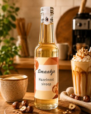Hazelnoot Siroop 250 ml voor Koffie