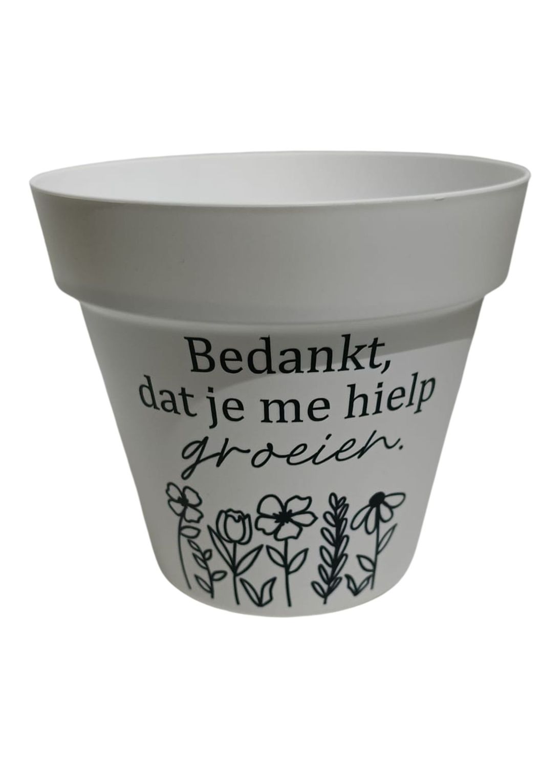 Bloempot met bloemzaad – Bedankje juf of meester | Origineel afscheidscadeau Bloempot met bloemzaad – Bedankje juf of meester | Origineel afscheidscadeau