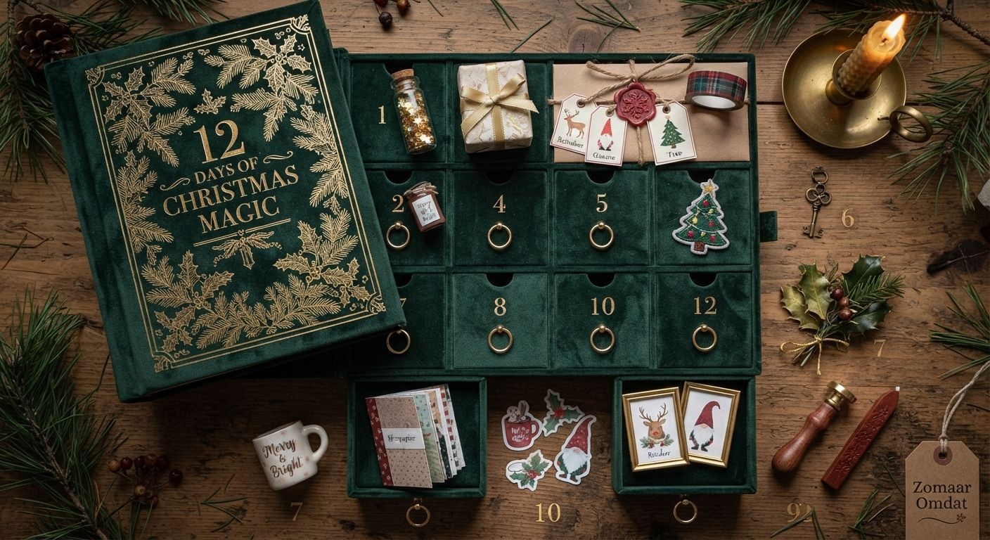 12 dagen kerst magie - Luxe adventskalender PRE ORDER 12 dagen kerst magie - Luxe adventskalender PRE ORDER