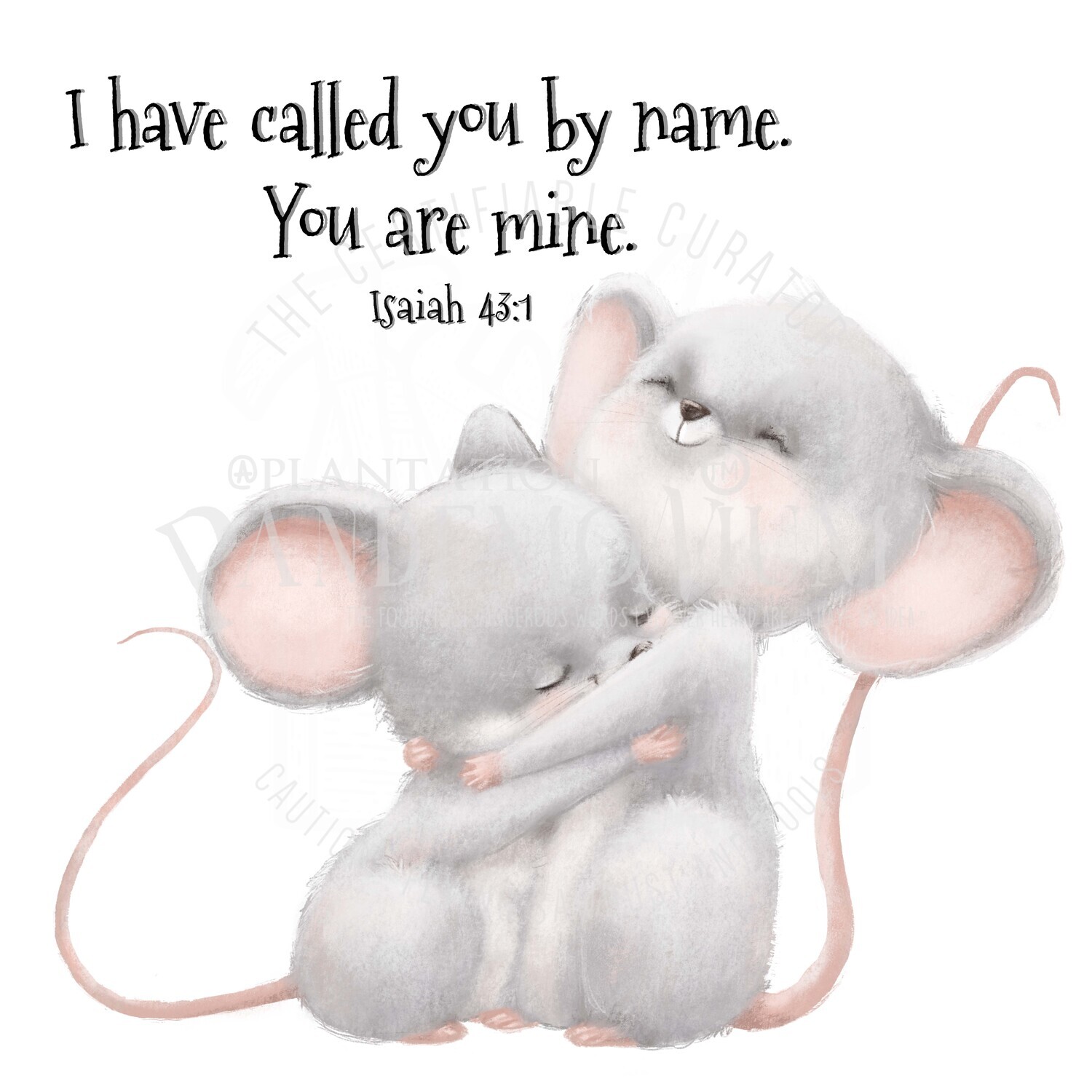 Called You By Name Print for Kids or Adults
