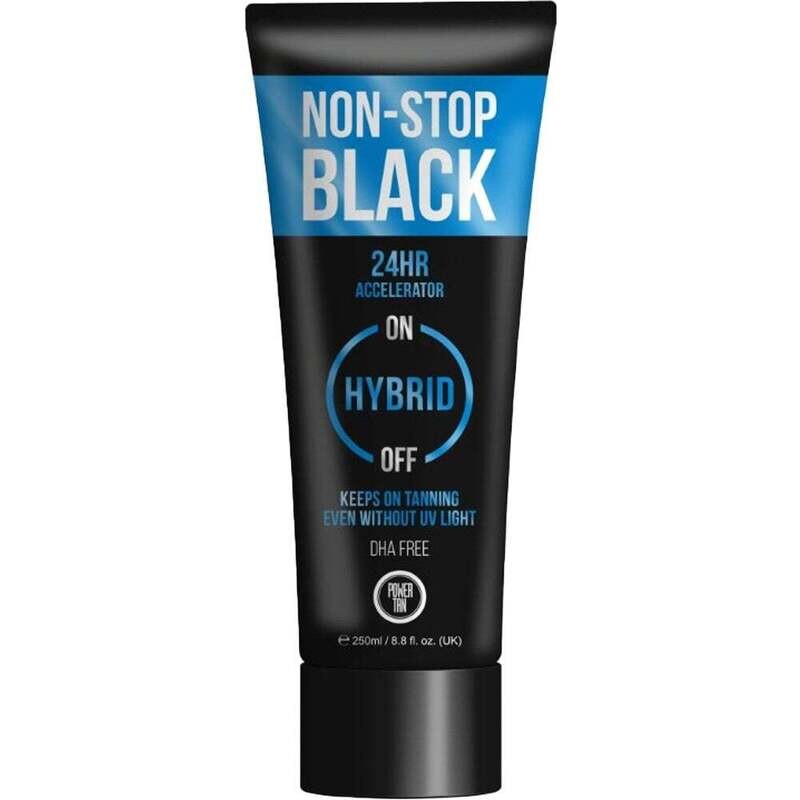 Power Tan Non-Stop Black Hybrid Accelerator