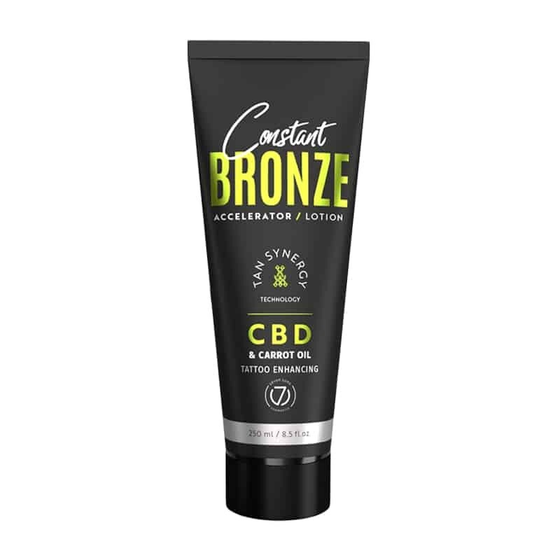 Seven Suns Constant Bronze Accelerator Lotion CBD Carrot Oil
