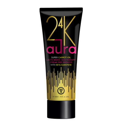 Power Tan 24k Aura  Super Carrot Oil Tanning Accelerator