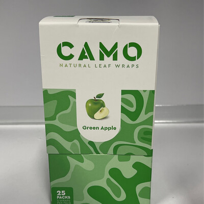 Camo Green Apple Natural Leaf Wraps