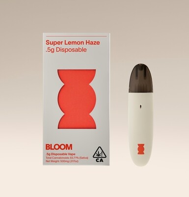 The Bloom Brand
Classic Surf Disposable Vape | 0.5g | S | Super Lemon Haze