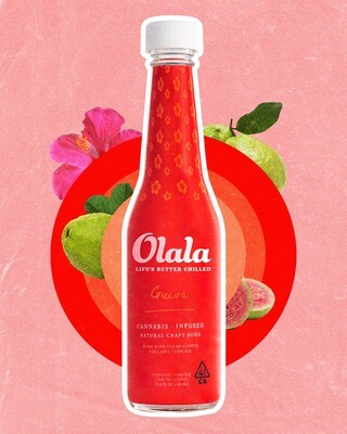 Lehua Brands
Olala Guava Infused Craft Soda (100mg)