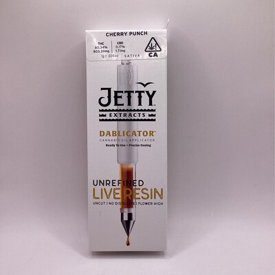 Jetty Dablicator 1g Unrefined LR Cherry Punch
