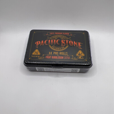 Pacific Stone Preroll 0.5g Sativa Fruit Bubblegum 14- Pack 7.0g