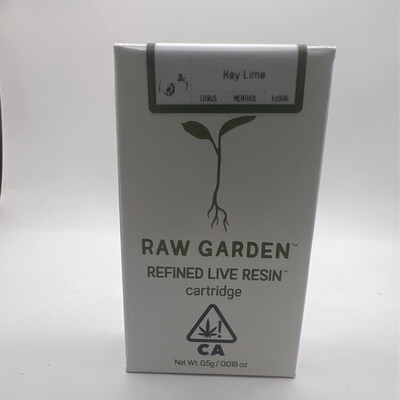 Raw Garden Key Lime .5g Vape Cart