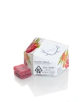 WYLD Cannabis-Infused Pomegranate Gummies