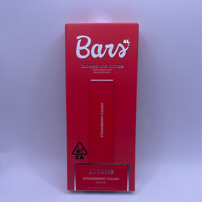Sauce Bars 2G Disposable Vape - Strawberry Cough - Sativa
