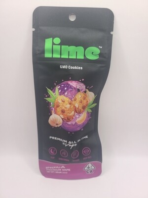 Lime - Indica - Premium All-in-One 1g Vape - GMO Cookies