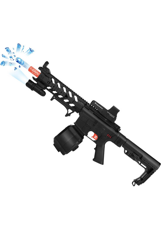 Eaersan Electric with Gel Ball Blaster, MT-416 Eco-Friendly Splatter Ball Blaster Automatic, with 10000+ Water Beads and Goggles