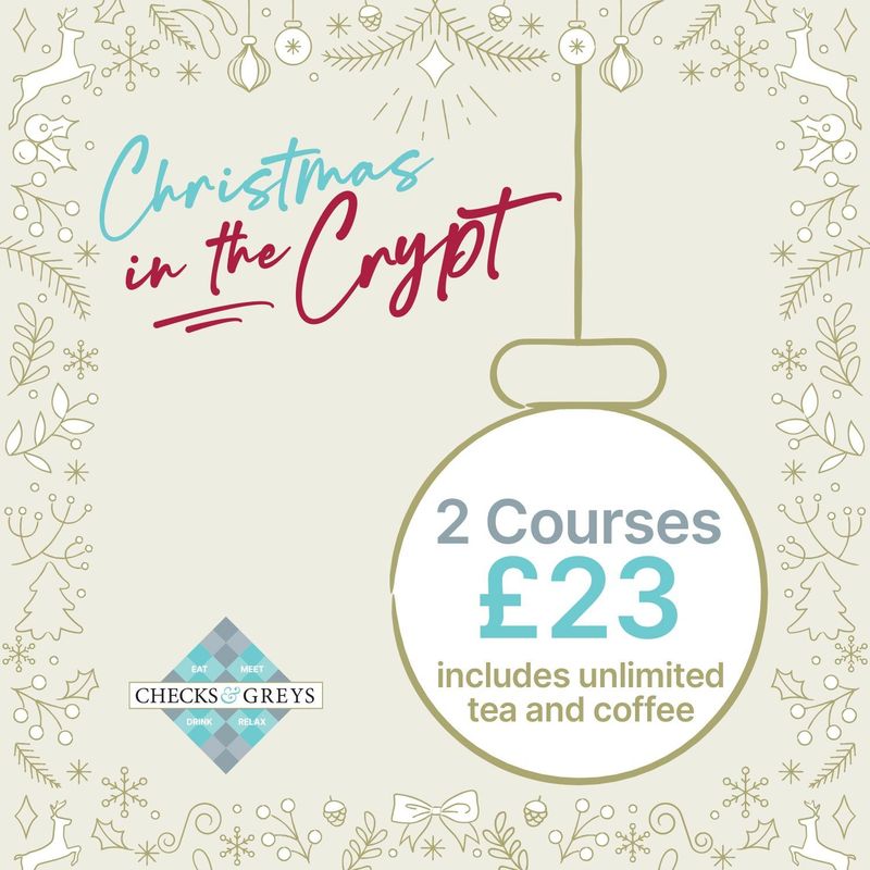 Christmas in the Crypt - 2 Courses